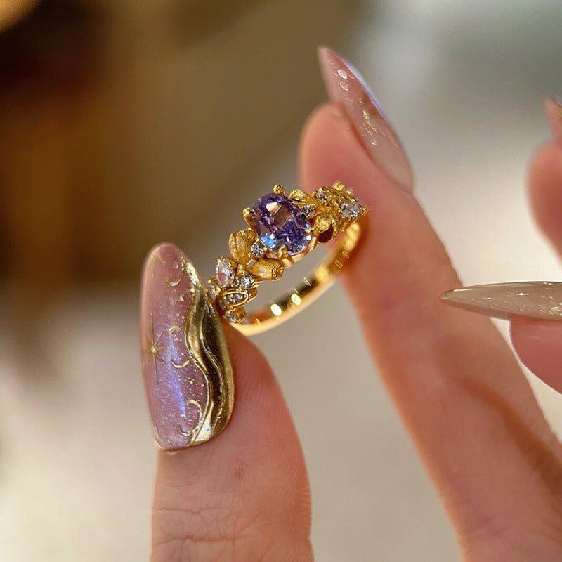 Lavender Rococo Ring