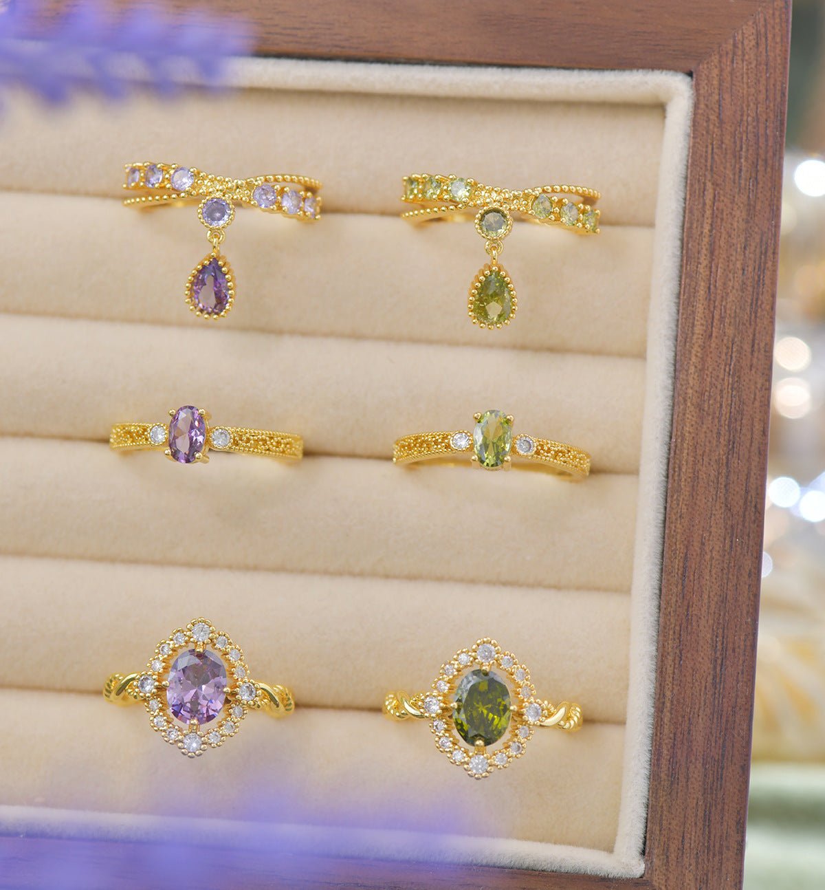 Lilac Belle Ring