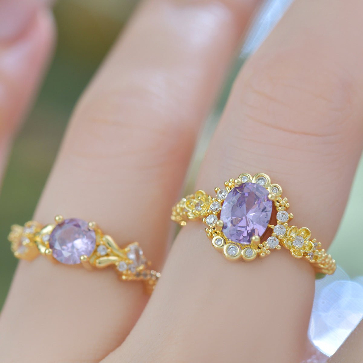 Lilac Bloom Ring