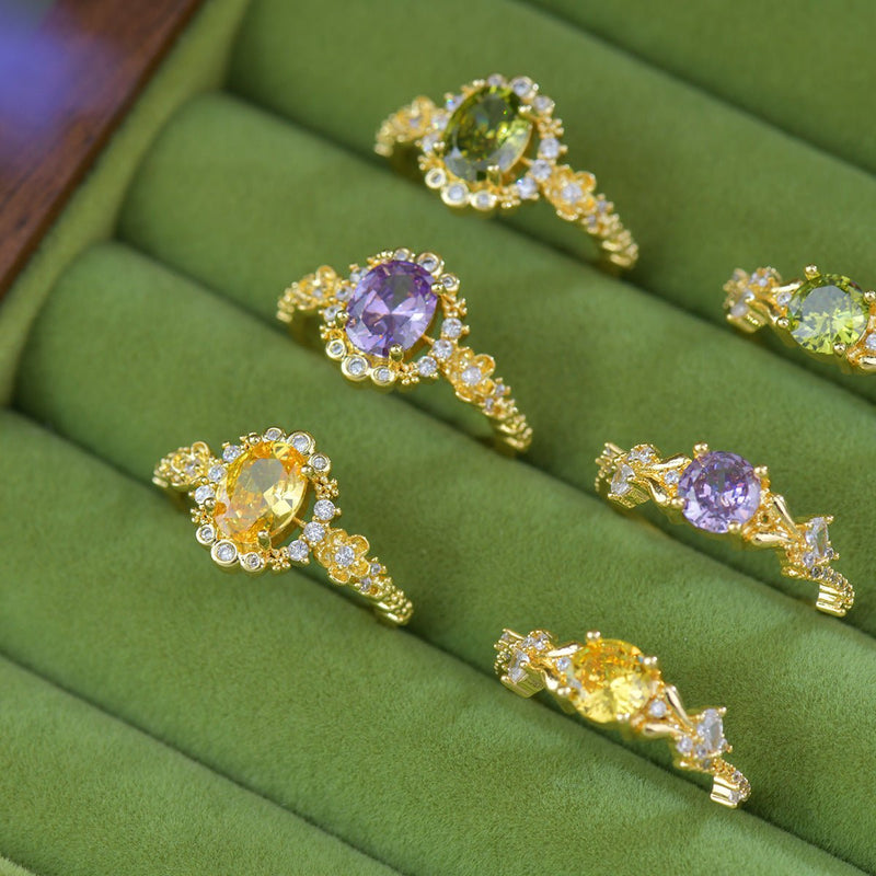 Lilac Bloom Ring