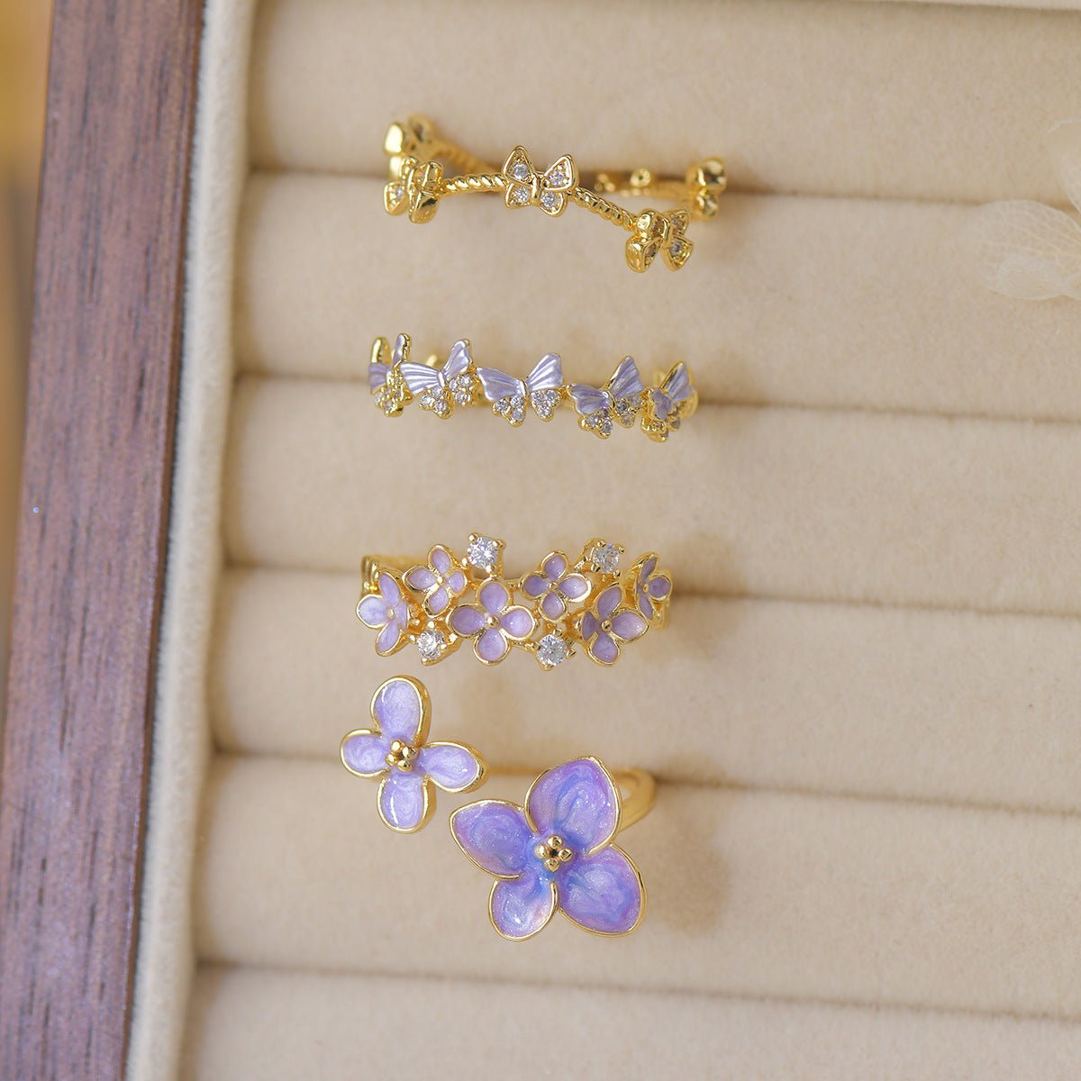 Lilac Blossom Ring