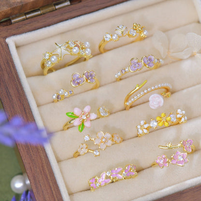 Lilac Fairytale Ring