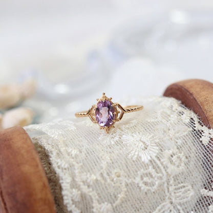 Lilac Lustre Ring