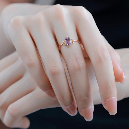 Lilac Lustre Ring