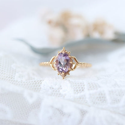 Lilac Lustre Ring