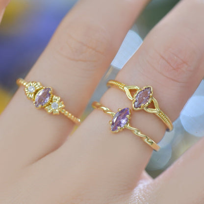 Lilac Whisper Ring