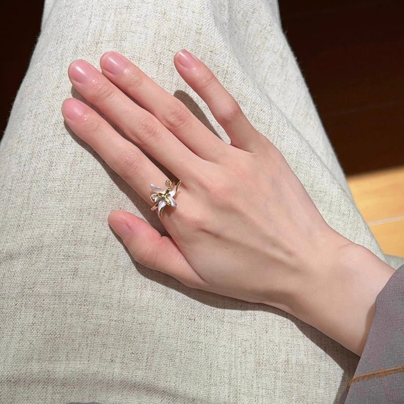 Lily of Rosewater Ring