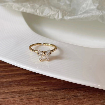 Bow Ring (gold/silver)