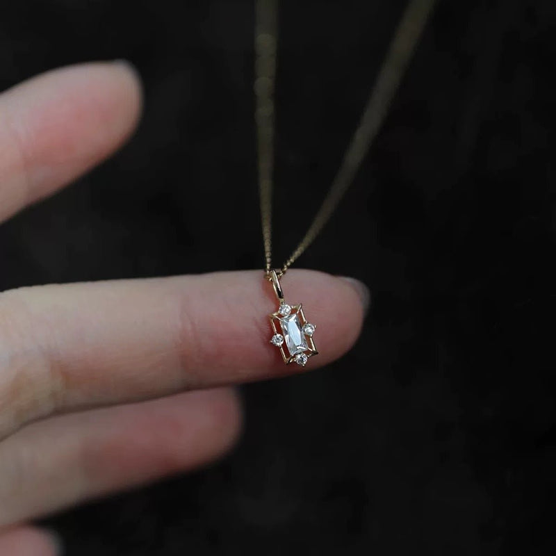 Lucian Baguette Necklace