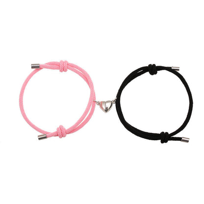 Magnetic Couple Red String Bracelets | Protection & Strength