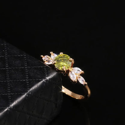 Mystic Emerald Goddess Ring
