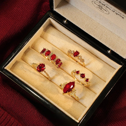 Marquise Ruby Ring