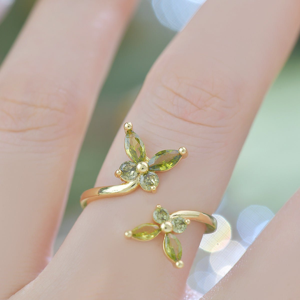 Meadowlight Butterfly Ring
