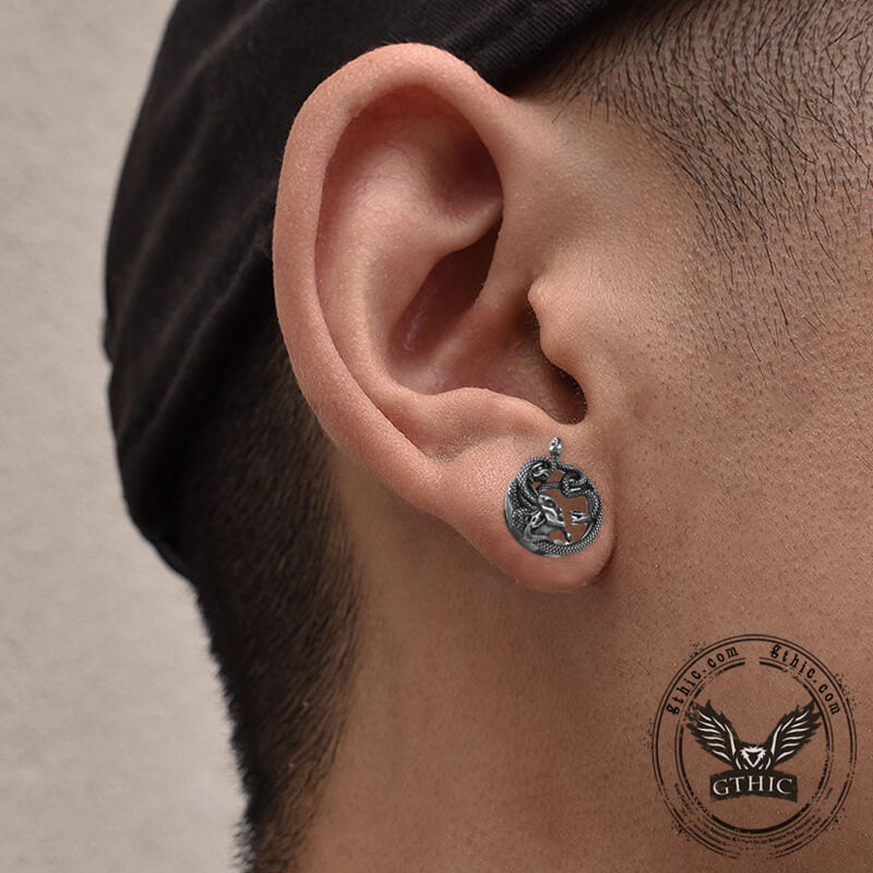 Medusa Stainless Steel Ear Gauges