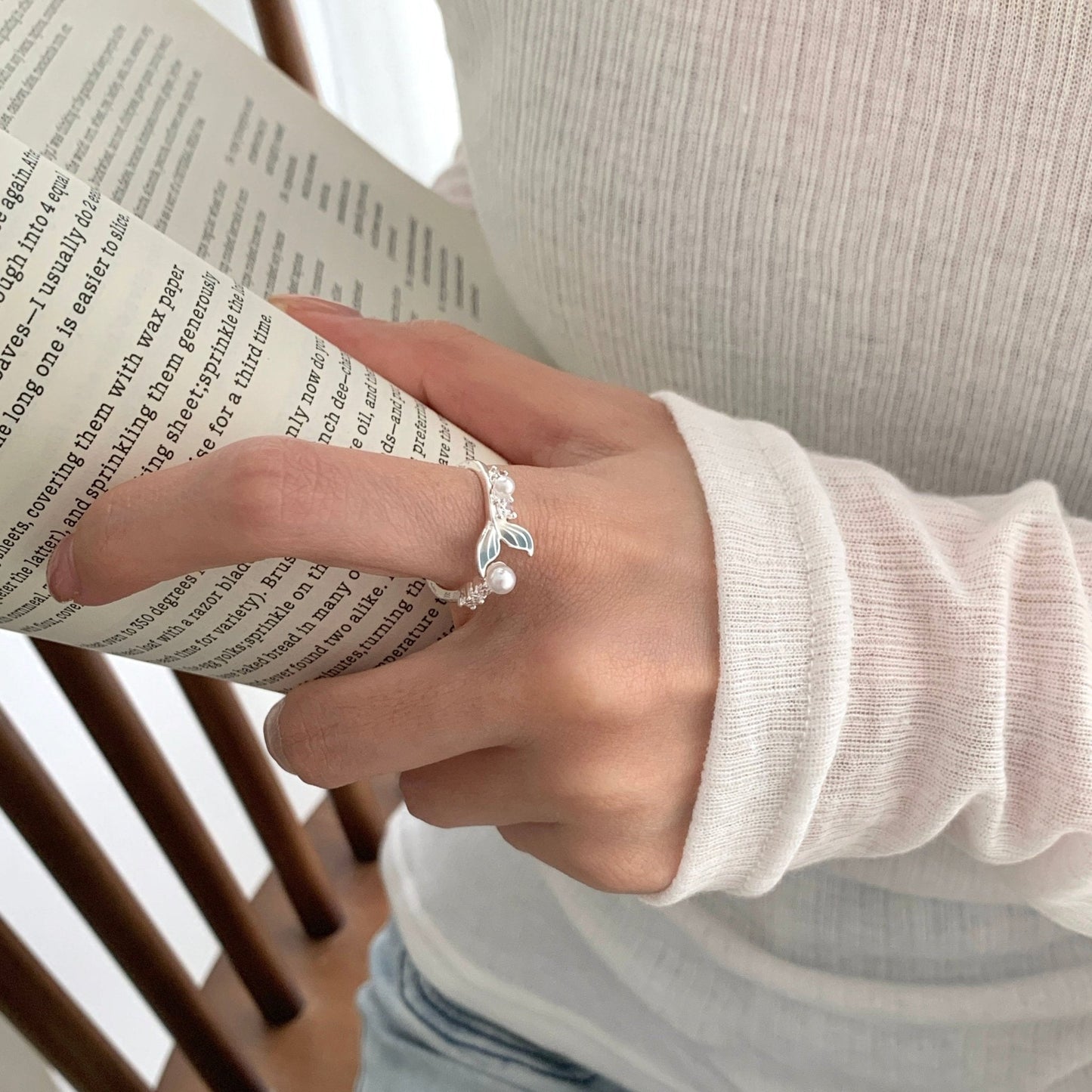 Mermaid Pearl Ring