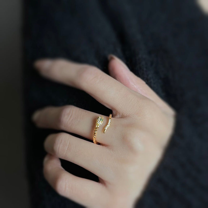 Midnight Serpent Ring