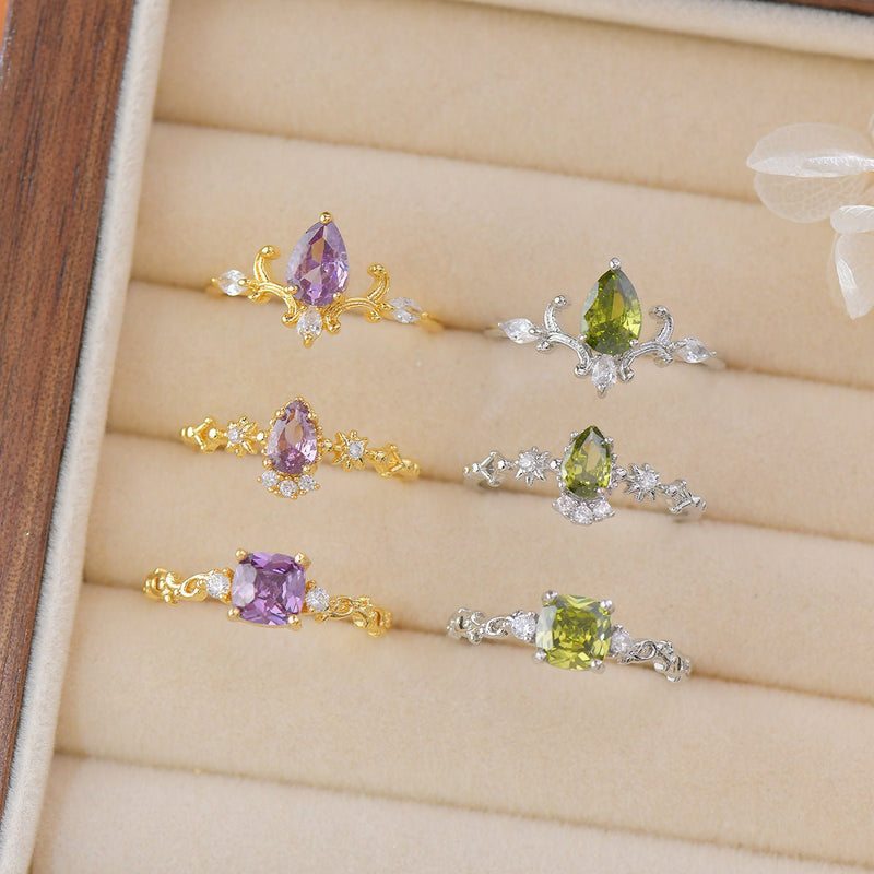Misella Peridot Ring