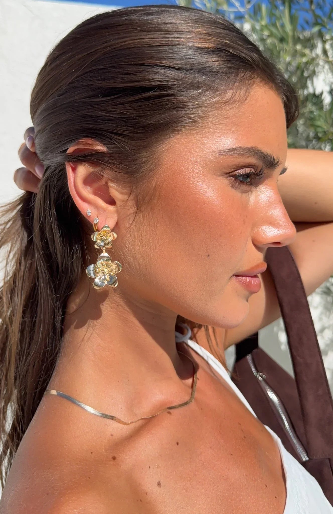 Amar Gold Drop Earrings