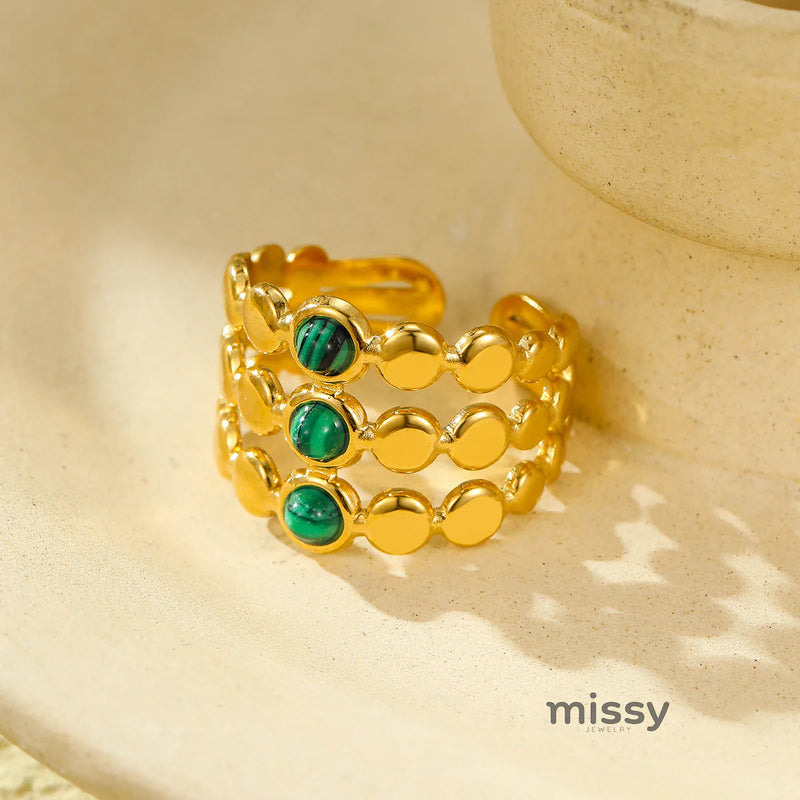 Brinlee Gemstone Open Ring