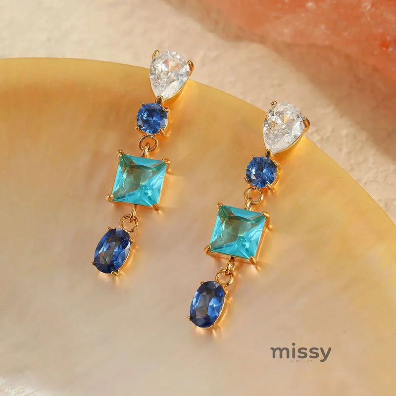 Cambri Luxe Geometric Earrings