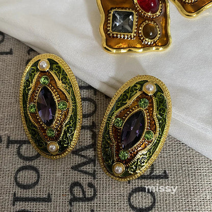 Darcy Artistic Drop Earrings