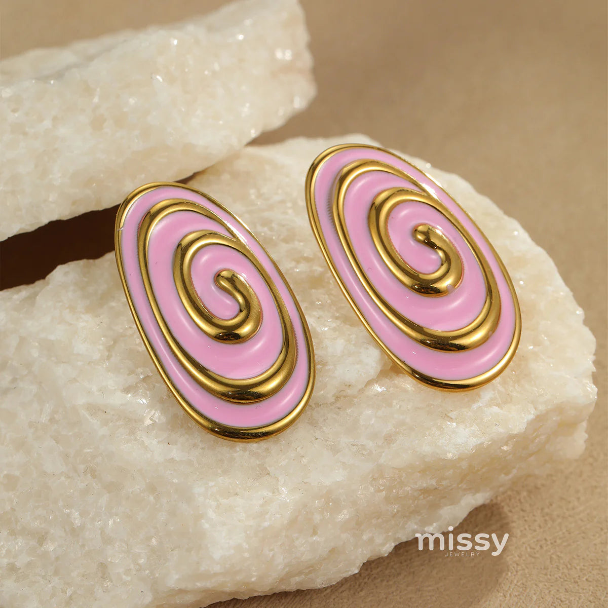 Kaleesi Oval Line Jewelry Set