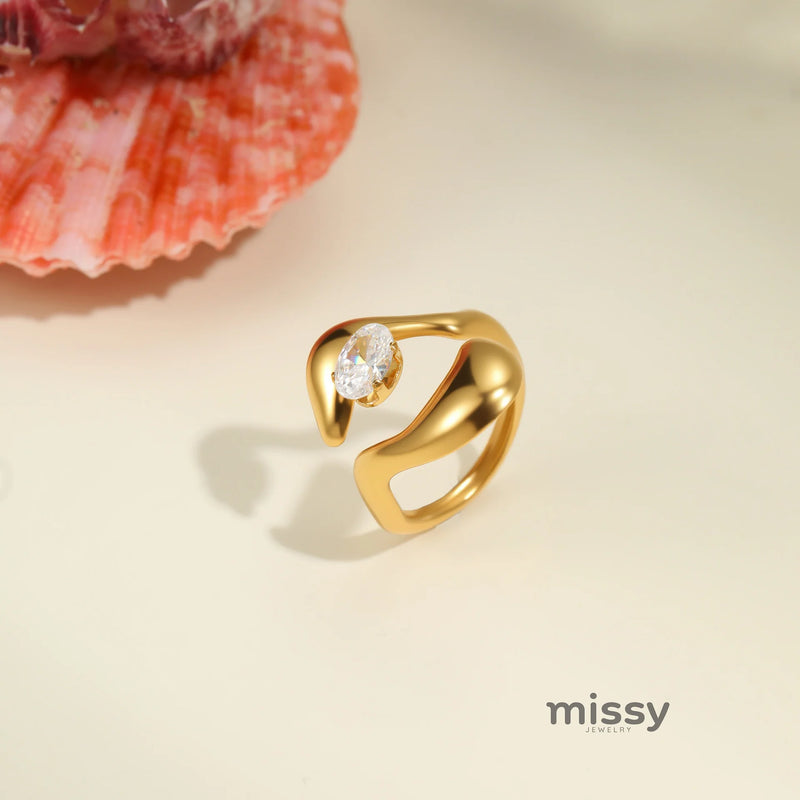 Kayra Colorful Zircon Ring