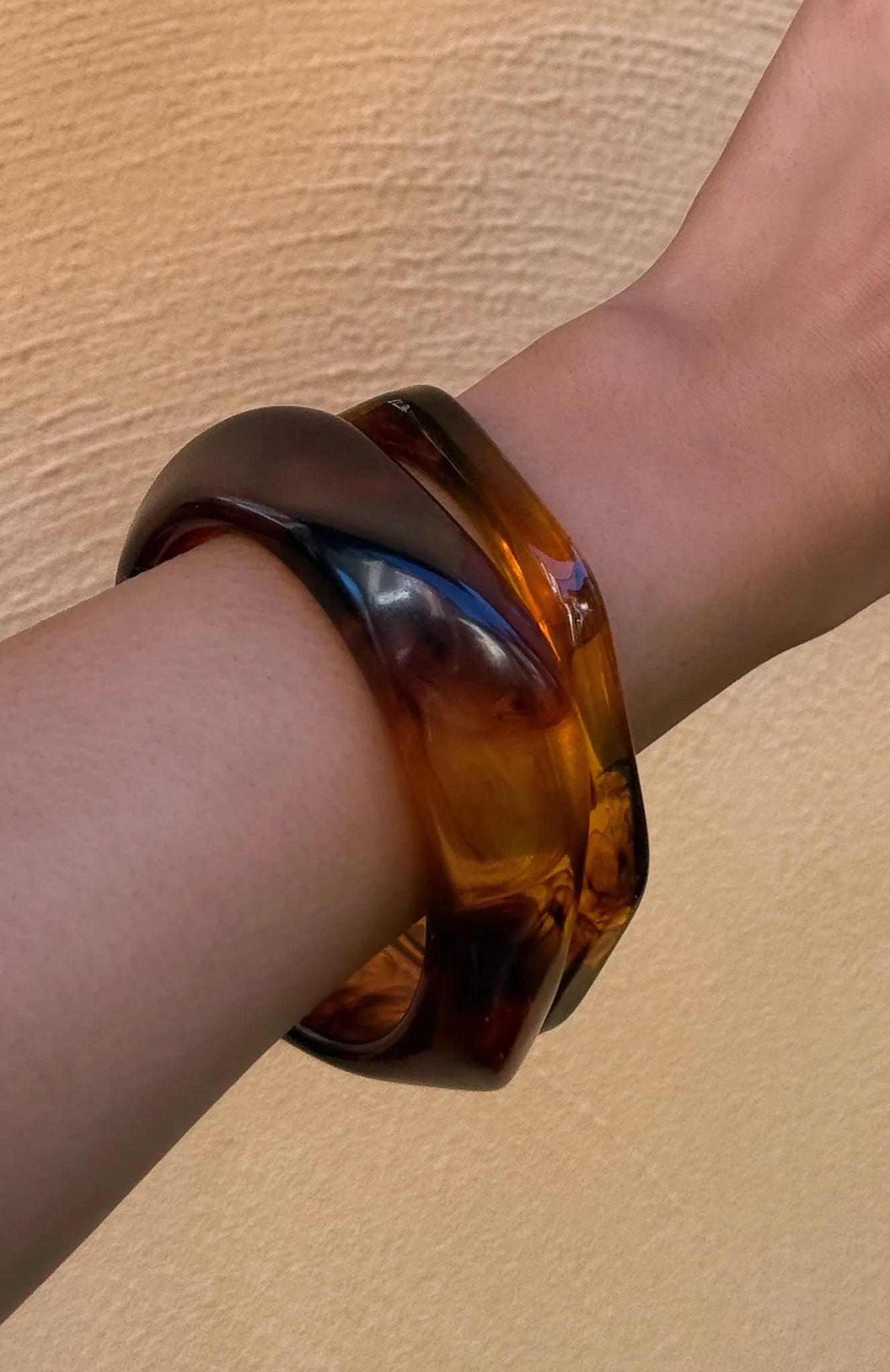 Odessa Tortoise Bangle Set