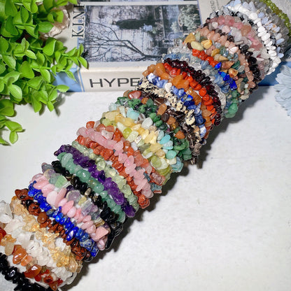 Mixed Crystal Chips Spiritual Bracelets for Healing Energy