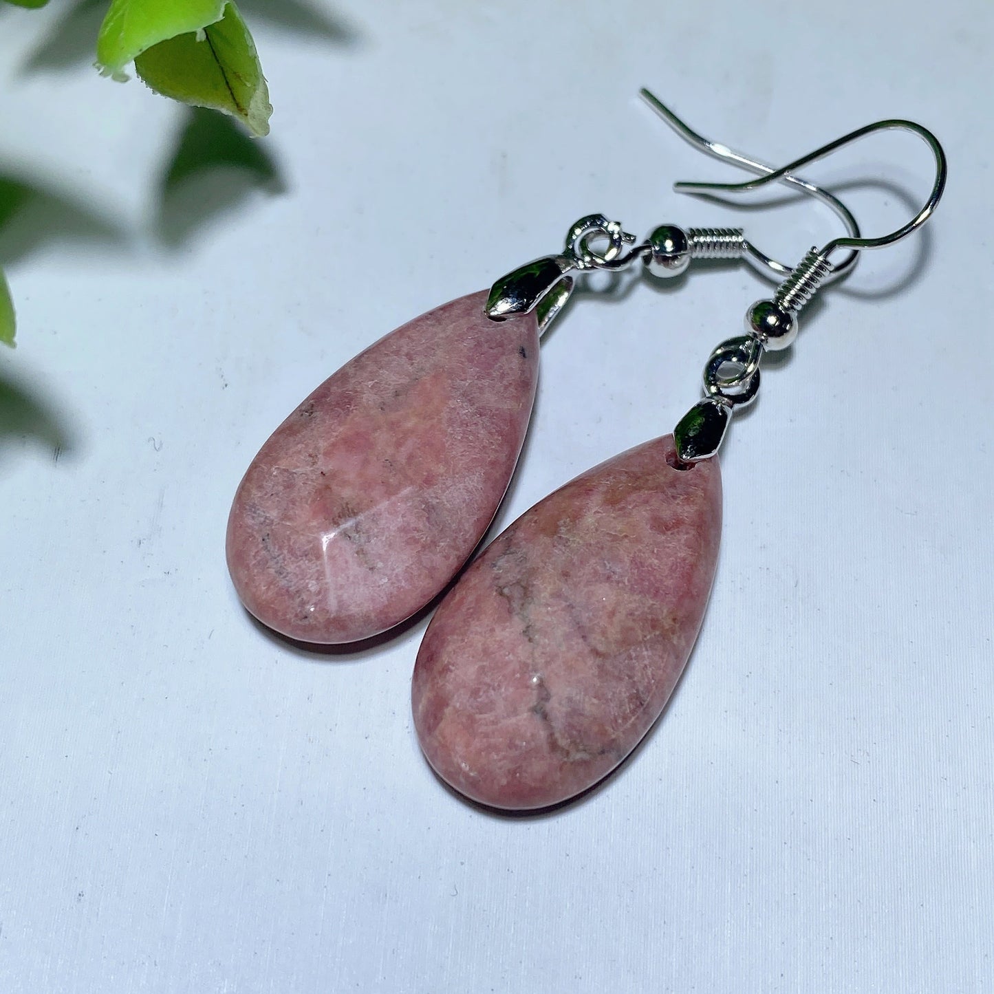 Mixed Crystal Faceted Spiritual Earrings 1 Inch Balance
