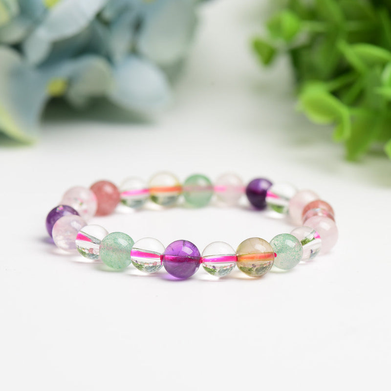 Mixed Crystal Spiritual Healing Bracelet for Energy & Protection