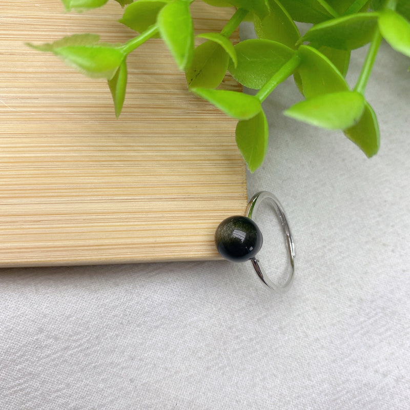 Mixed Crystal Spiritual Healing Ring - 2.3 Inch Size