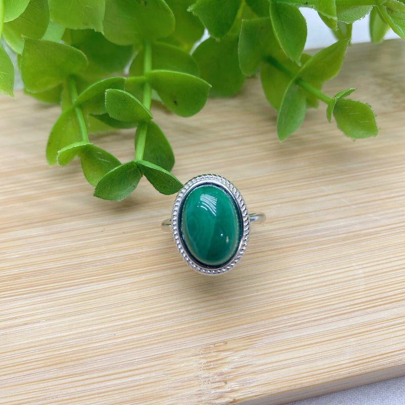 Mixed Crystal Spiritual Healing Ring - 2.3 Inch Size