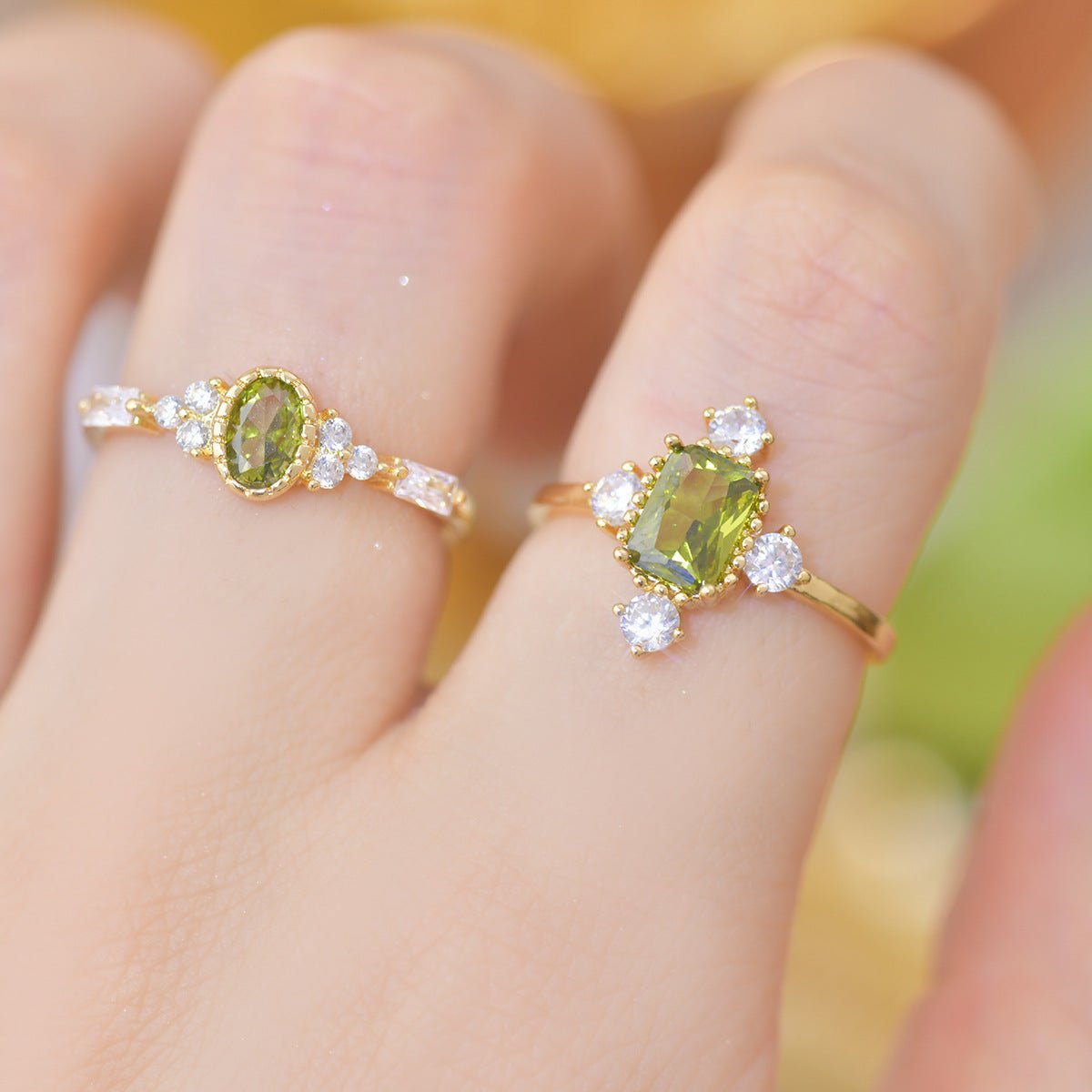 Moana Peridot Ring