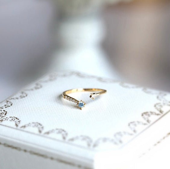 Moon Star Sonata Ring Set