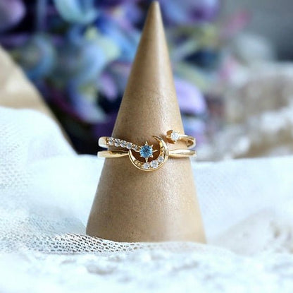 Moon Star Sonata Ring Set