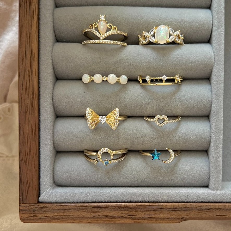 Moon Star Sonata Ring Set