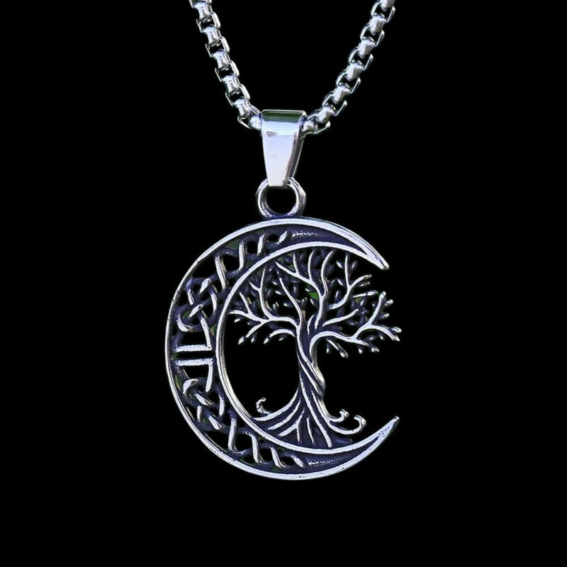 Moon Tree of Life Pendant