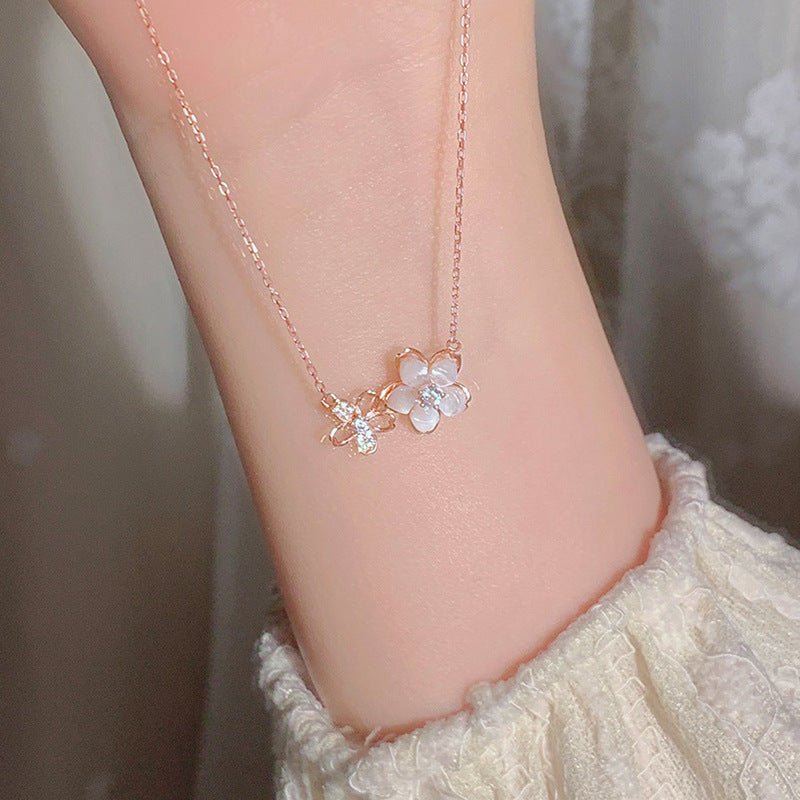 Nanami Cherry Blossom Necklace