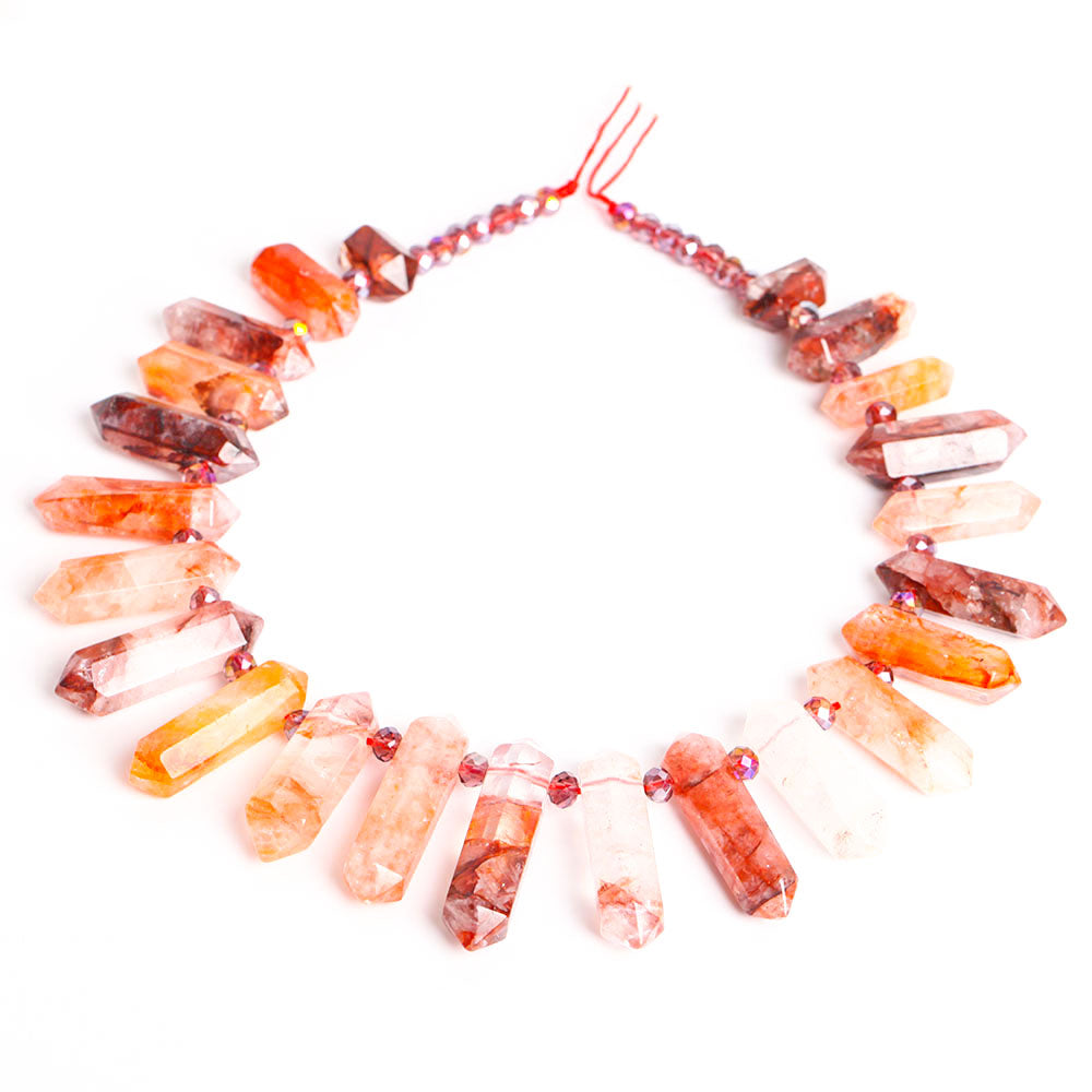 Natural Crystal Chain Strings for Diy Spiritual Necklaces 42cm