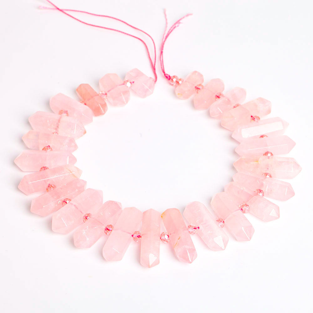 Natural Crystal Chain Strings for Diy Spiritual Necklaces 42cm