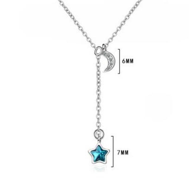 Blue Celestial Night Necklace