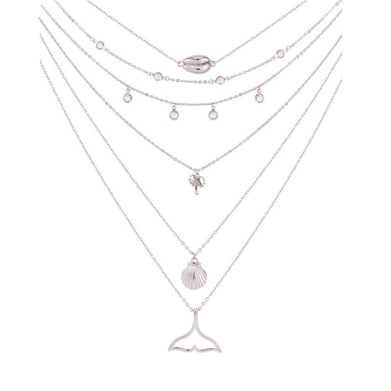 Multilayer Mermaid Necklace