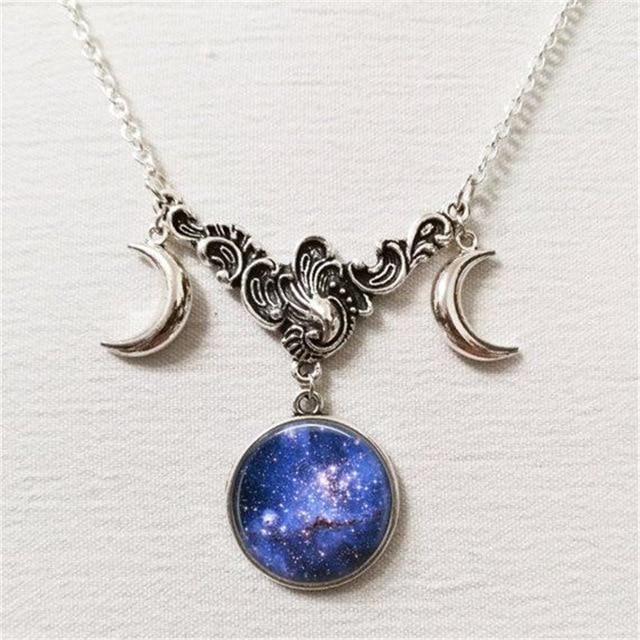 Celestial Moon Goddess Necklace
