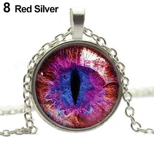 Dragon Eye Cabochon Necklace