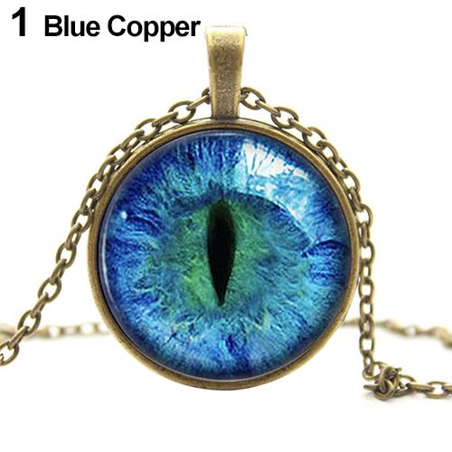 Dragon Eye Cabochon Necklace