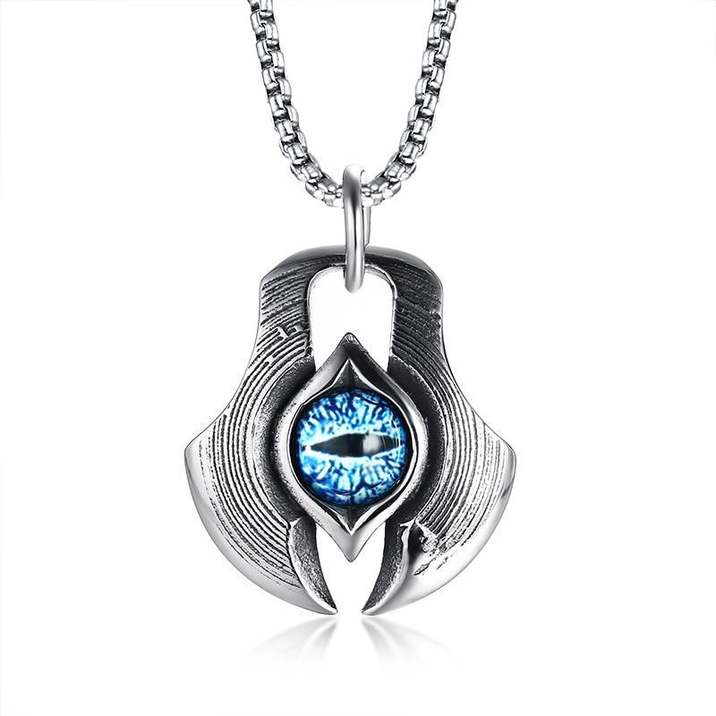 Dragon's Eye Stainless Steel Necklace