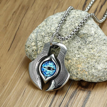 Dragon's Eye Stainless Steel Necklace