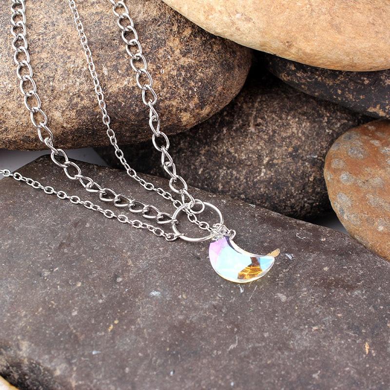 Enchanted Moon Layered Necklace