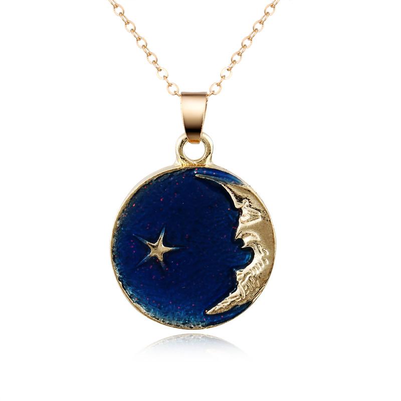 Enchanting Crescent Moon Necklace